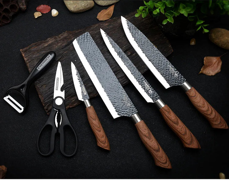 Stainless Steel Kitchen Knives Set