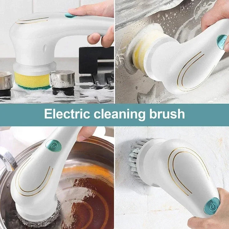 Dish Soap Multifunction Cleaning Tools Clean Useful Things for Kitchen Gadgets 5 in 1 Home Glass Brush Cleaner Multi-purpose