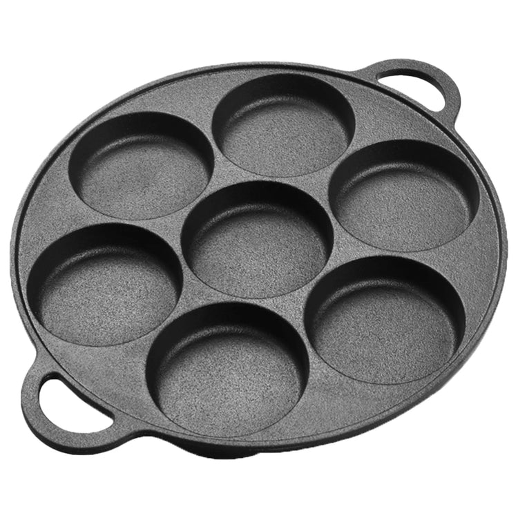 7-3 Hole Non-Stick Kitchen Cooking Ham Pan