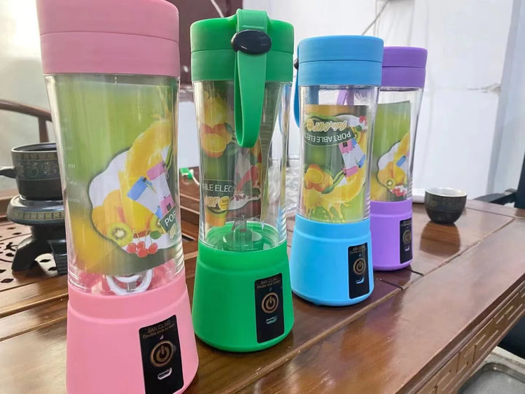 Portable Mini Electric Juicer USB Charging Smoothie Milkshake Maker Automatic Fresh Squeezer Fruit Orange Lemon Kitchen Blender