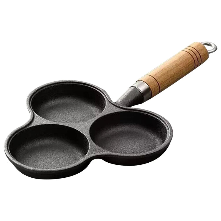 7-3 Hole Non-Stick Kitchen Cooking Ham Pan