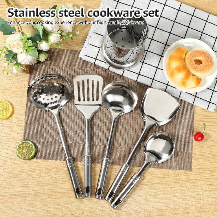 6/5Pcs Kitchen Spatula Pancakes Utensils Set