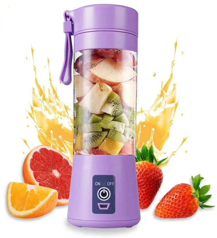 Portable Mini Electric Juicer USB Charging Smoothie Milkshake Maker Automatic Fresh Squeezer Fruit Orange Lemon Kitchen Blender