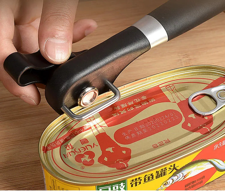 Stainless Steel Manual Can Can Openers Monolever Side Open Cover Can Openercan opener Labor-Saving Bottle Opener