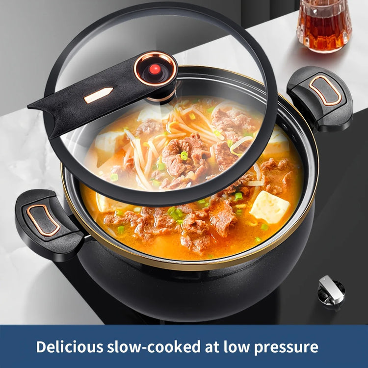 1pc Enamel Soup Pot Cooker Large Capacity