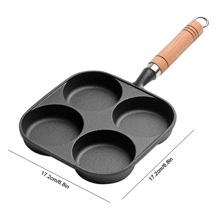 4-Hole Breakfast Burger Egg Pancake Maker