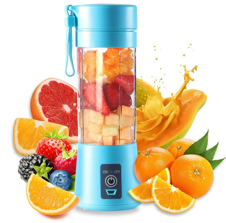 Portable Mini Electric Juicer USB Charging Smoothie Milkshake Maker Automatic Fresh Squeezer Fruit Orange Lemon Kitchen Blender